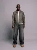 Everyday Boxy Leather Jacket sold by Rebalance Vintage