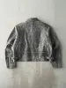 Everyday Boxy Leather Jacket sold by Rebalance Vintage