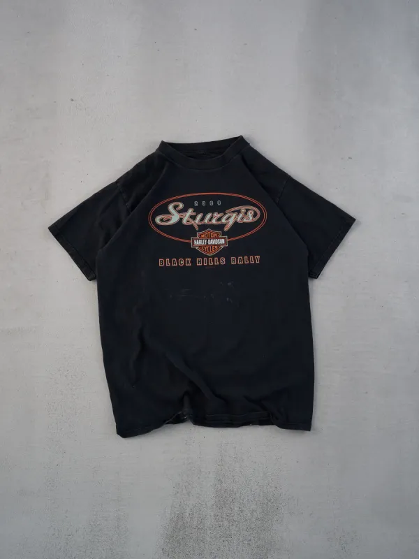 Vintage Black Harley Davidson South Dakota Graphic Tee (M) sold by Rebalance Vintage