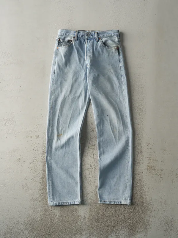 Vintage 80s Light Wash Levi's 501 Jeans (28x30.5) sold by Rebalance Vintage