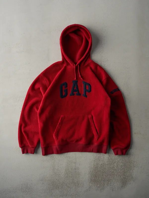 Vintage Y2K Burgundy Gap Fleece Hoodie (M/L) sold by Rebalance Vintage