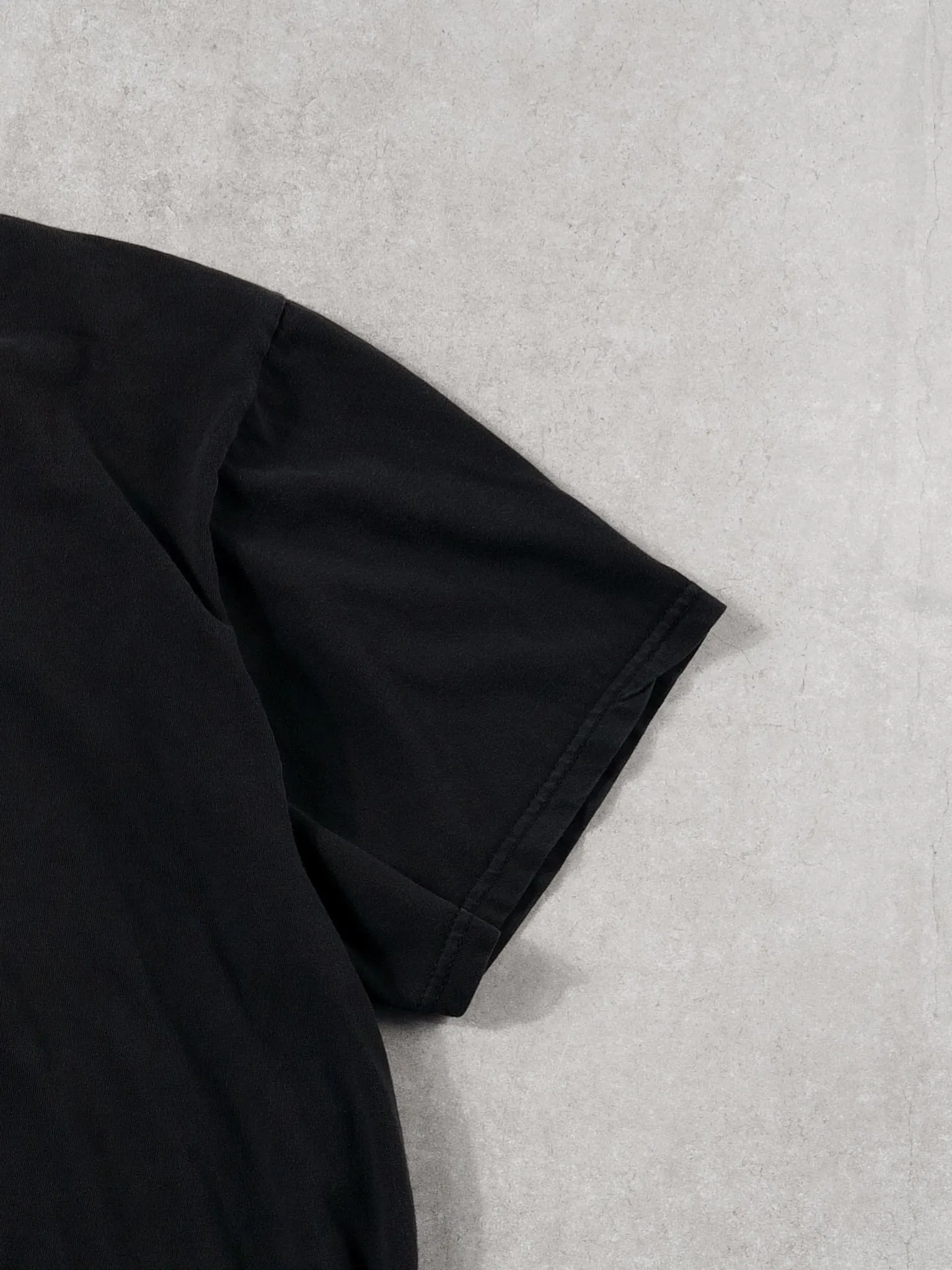 Vintage 90s Washed Black Polo Ralph Lauren Tee (L) sold by Rebalance Vintage product image thumbnail 3