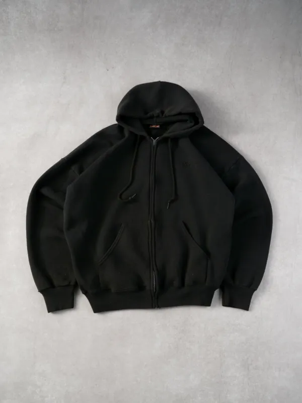Vintage 90s Black USA Olympics Zipup Hoodie (XL/XXL) sold by Rebalance Vintage