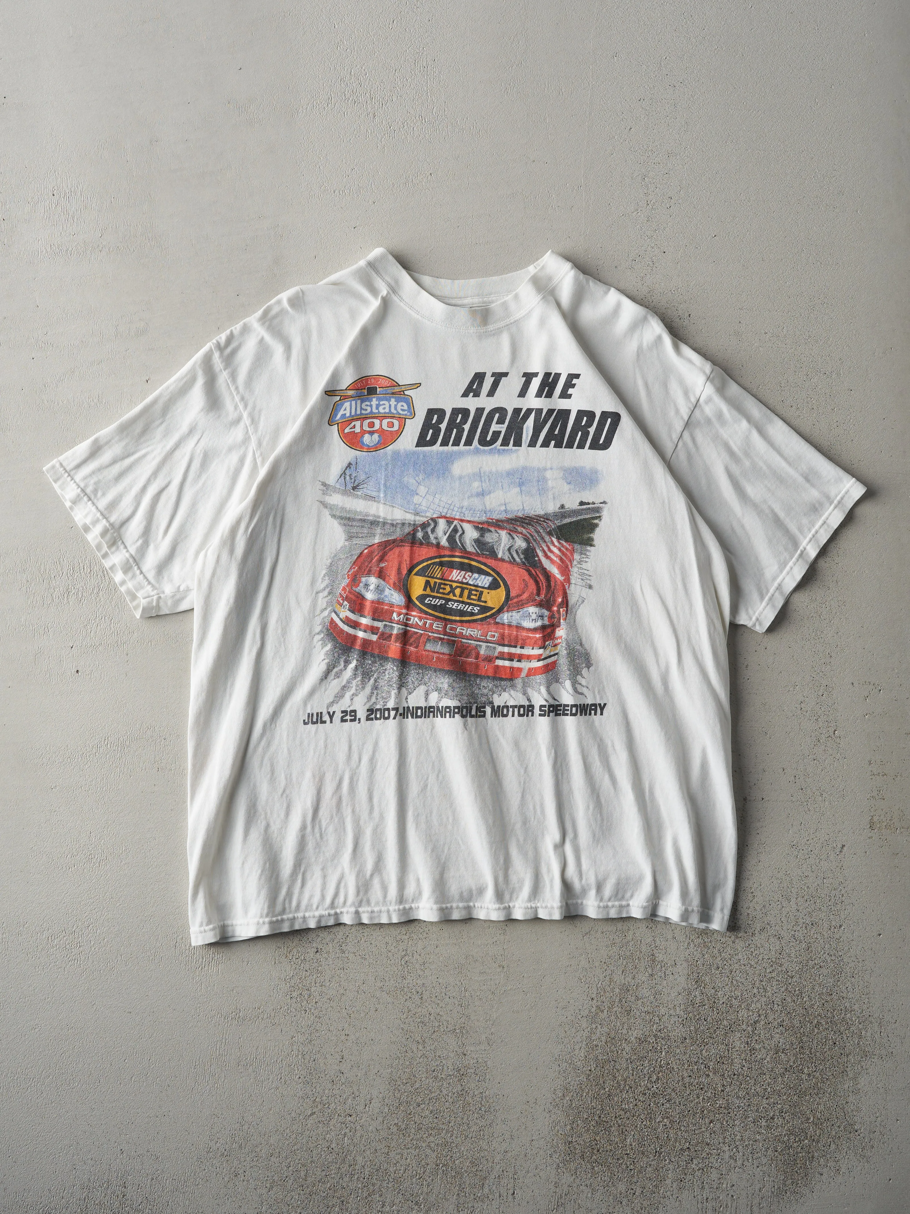 Vintage 07' White Nascar Nextel Cup Tee (M) sold by Rebalance Vintage