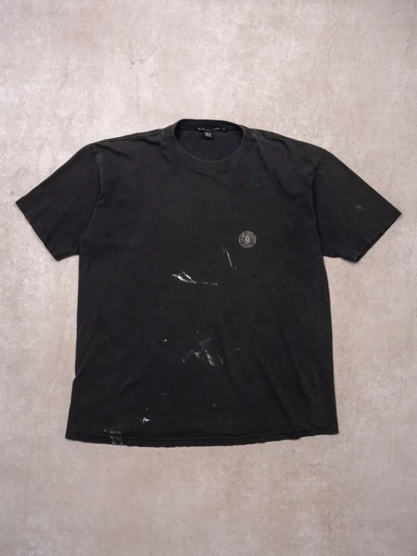 Vintage 90s Club Monaco Paint Splashed Tee (L) sold by Rebalance Vintage