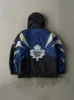 Vintage 90s Black, Blue & White Toronto Maple Leafs Apex Puffer Jacket (L) sold by Rebalance Vintage