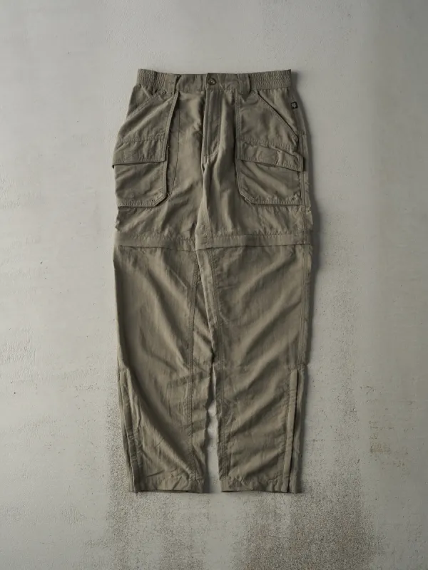Vintage 90s Pale Green Columbia Zip Off Pants (29x29.5) sold by Rebalance Vintage