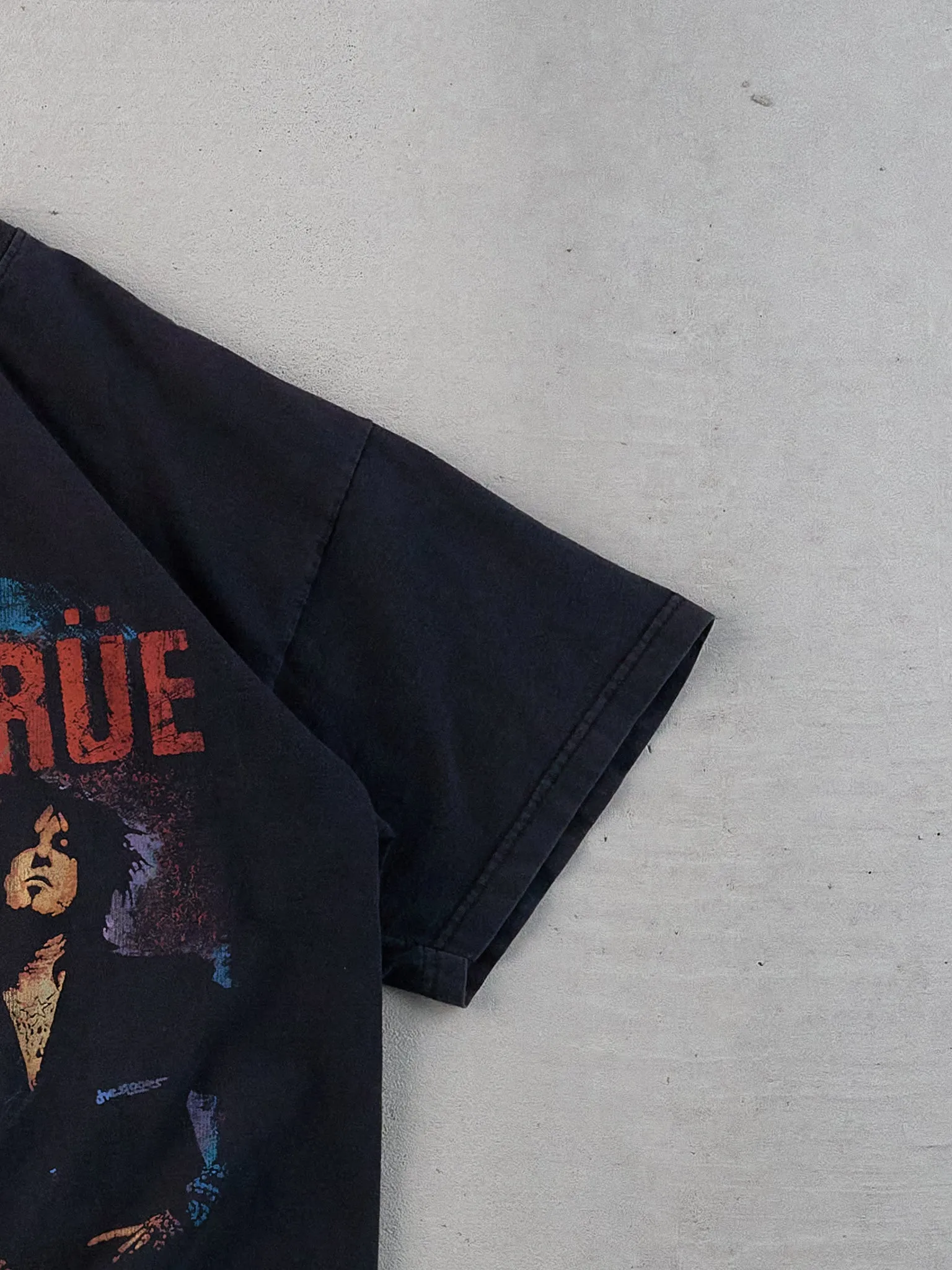 Vintage 05' Washed Black Motley Crue Band Graphic Tee sold by Rebalance Vintage product image thumbnail 5
