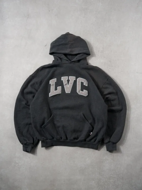 Vintage 90s Grey LVC Russell Athletics Hoodie (L) sold by Rebalance Vintage