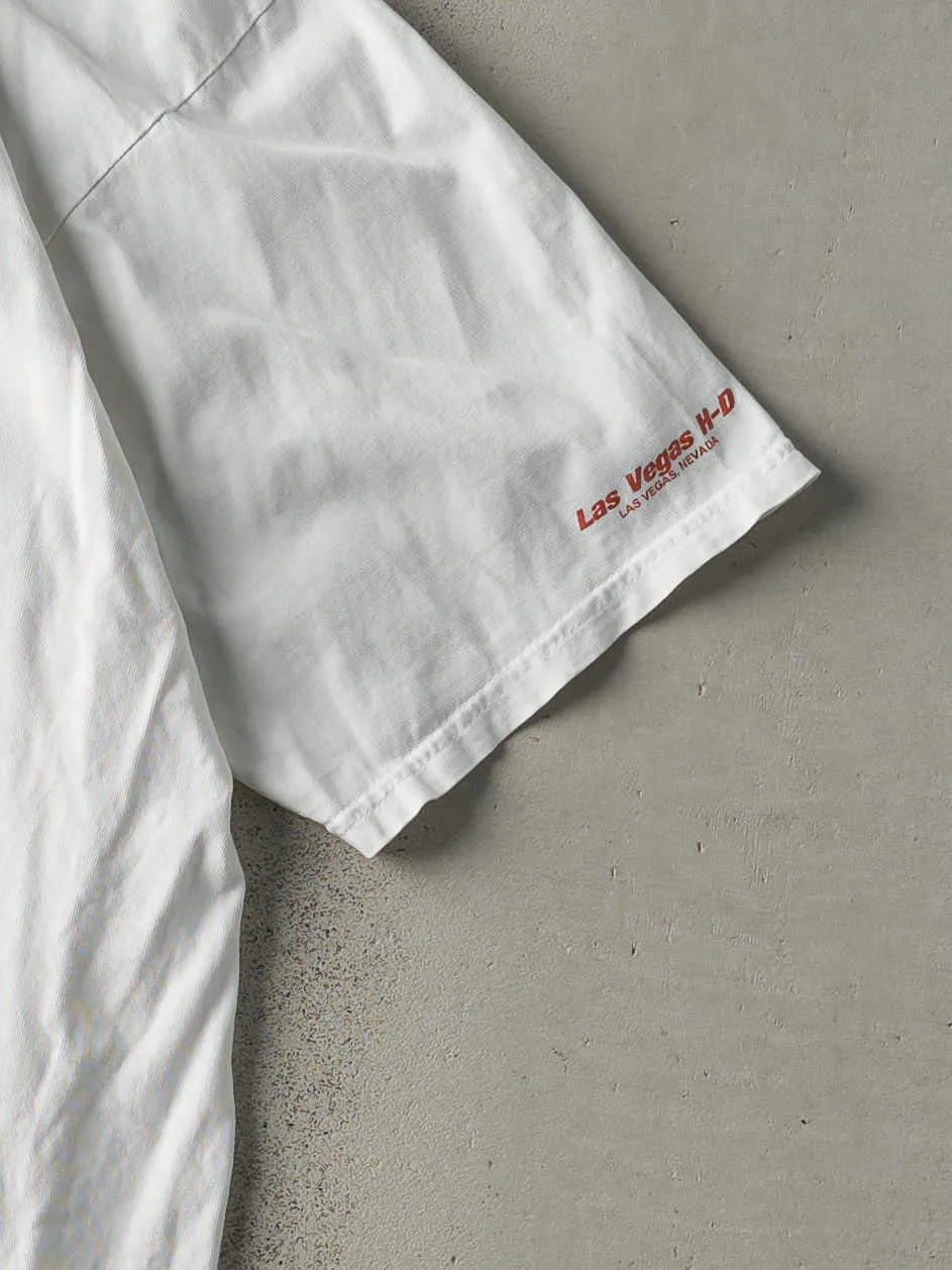 Vintage 06' White Las Vegas Harley Davidson Racing Tee (XL/XXL) sold by Rebalance Vintage product image thumbnail 5