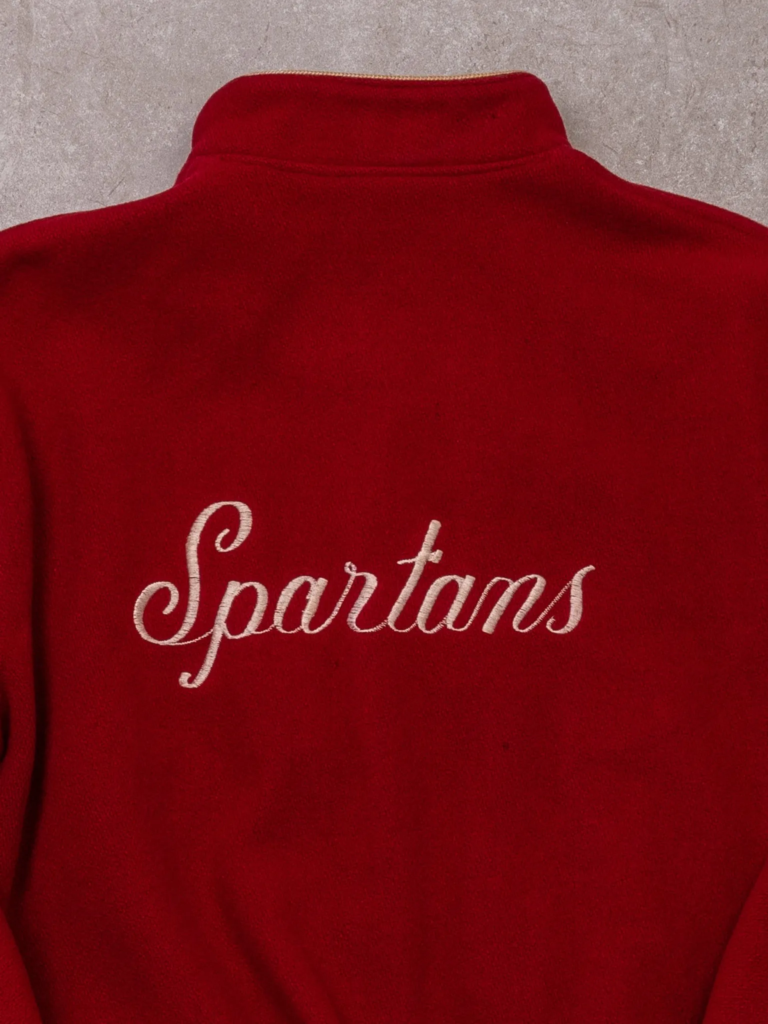 Vintage 70s Red Spartans Button Jacket (S) sold by Rebalance Vintage product image thumbnail 4