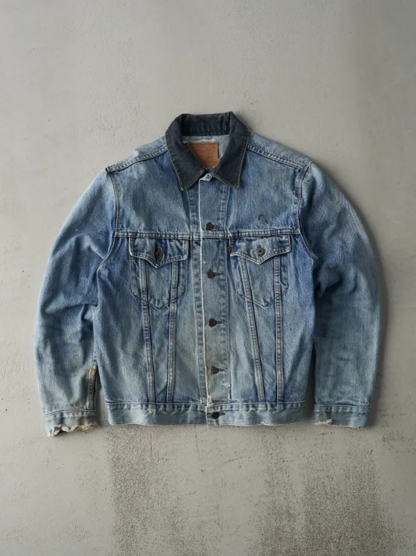 Vintage 90s Light Wash Levi's Type 3 Denim Jacket (S/M) sold by Rebalance Vintage