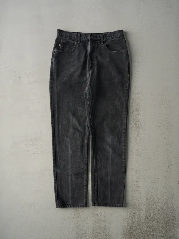 Vintage 90s Faded Black LL Bean Classic Fit Denim Pants (31x29) sold by Rebalance Vintage