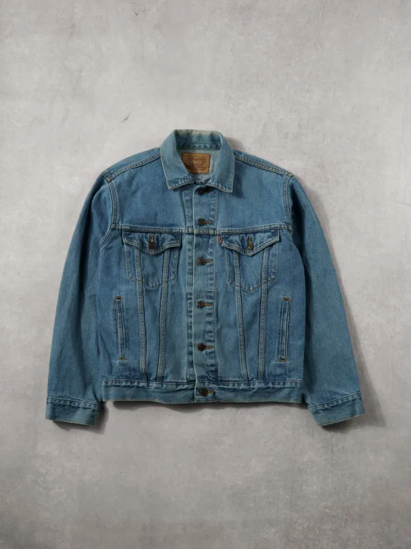 Vintage 70s Blue Rare Levi's Denim Jacket (M) sold by Rebalance Vintage