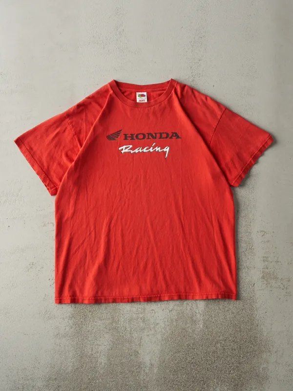 Vintage Y2K Red Honda Racing Tee (L) sold by Rebalance Vintage