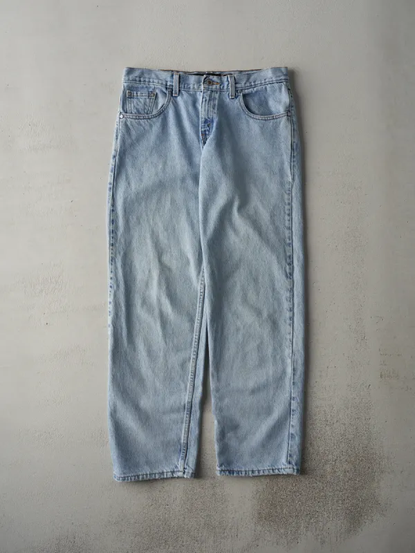 Vintage 90s Light Wash Levi's Silver Tab Loose Fit Jeans (33x31) sold by Rebalance Vintage