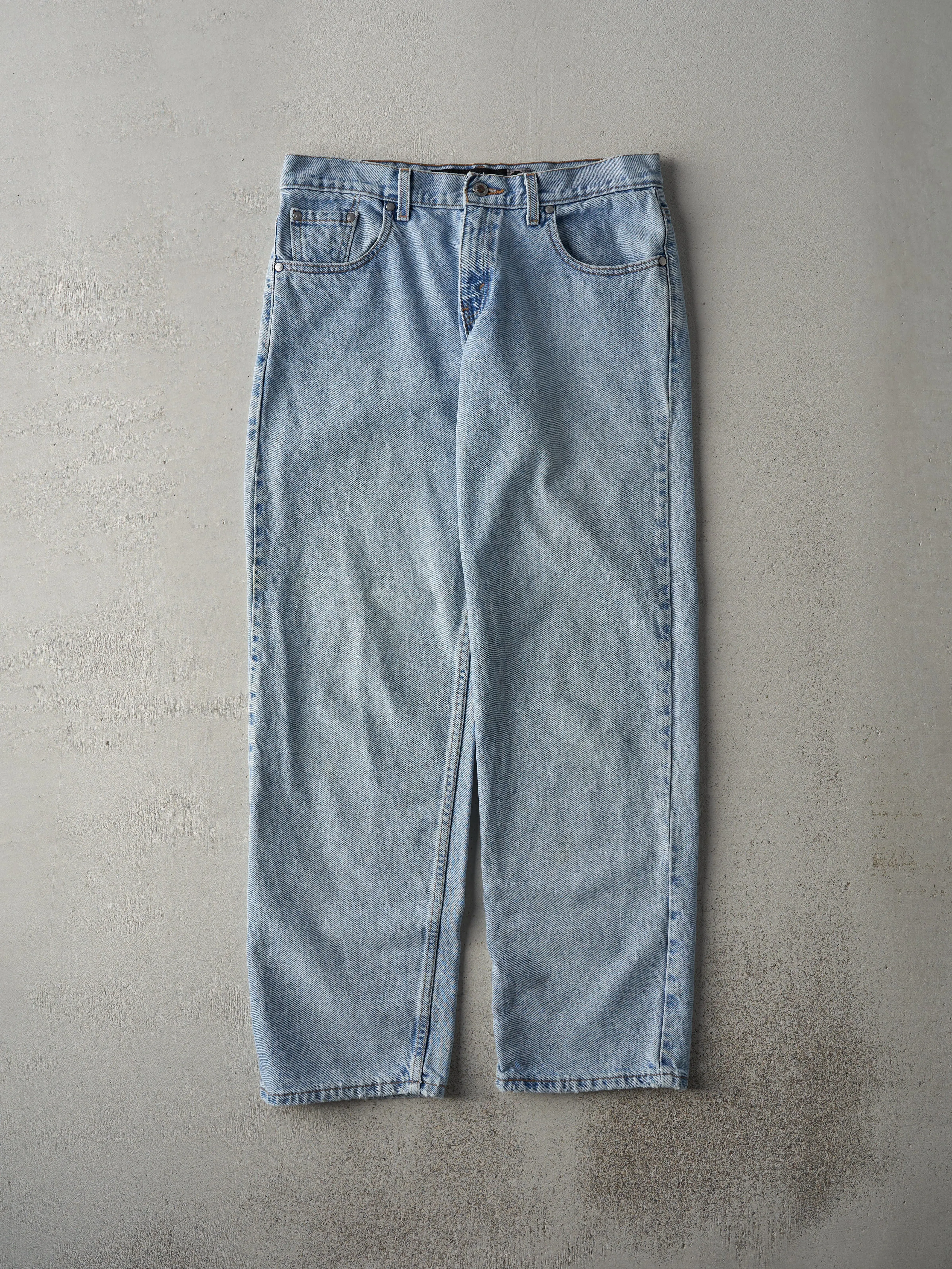 Vintage 90s Light Wash Levi's Silver Tab Loose Fit Jeans (33x31) sold by Rebalance Vintage