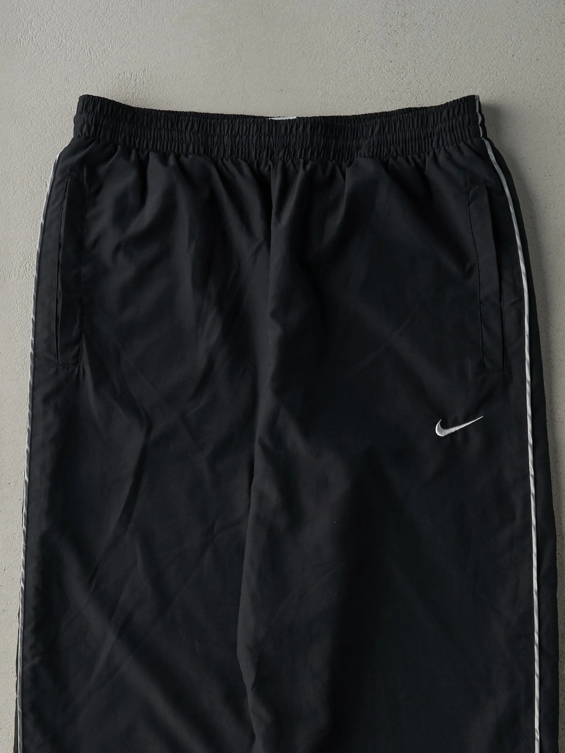 Vintage Y2K Black Nike Dri-Fit Track Pants (34x32) sold by Rebalance Vintage product image thumbnail 3