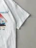 Vintage 90s White "California Dreaming, The Woody" Single Stitch Tee (S) sold by Rebalance Vintage