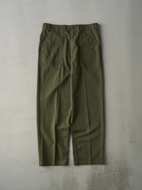 Vintage 80s Green OG 507 L-Pocket Army Pants (33x29) sold by Rebalance Vintage