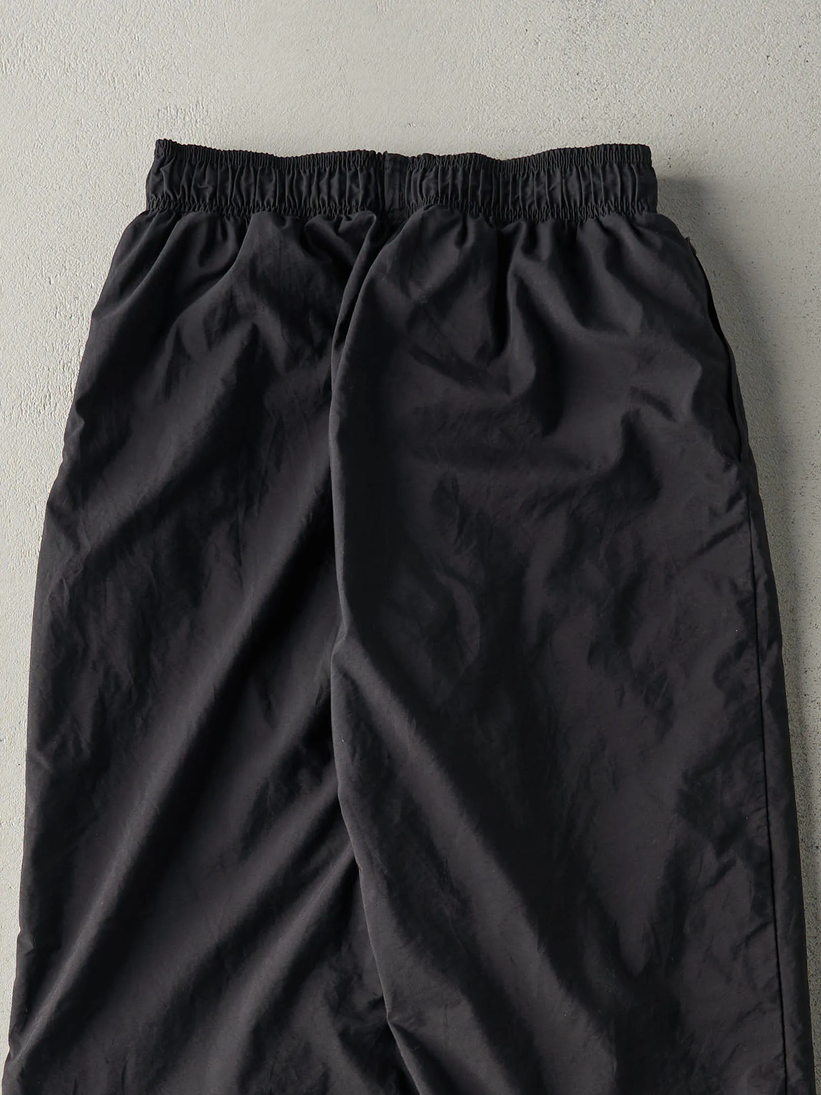 Vintage 90s Black Embroidered Adidas Windbreaker Pants (27x30) sold by Rebalance Vintage product image thumbnail 4