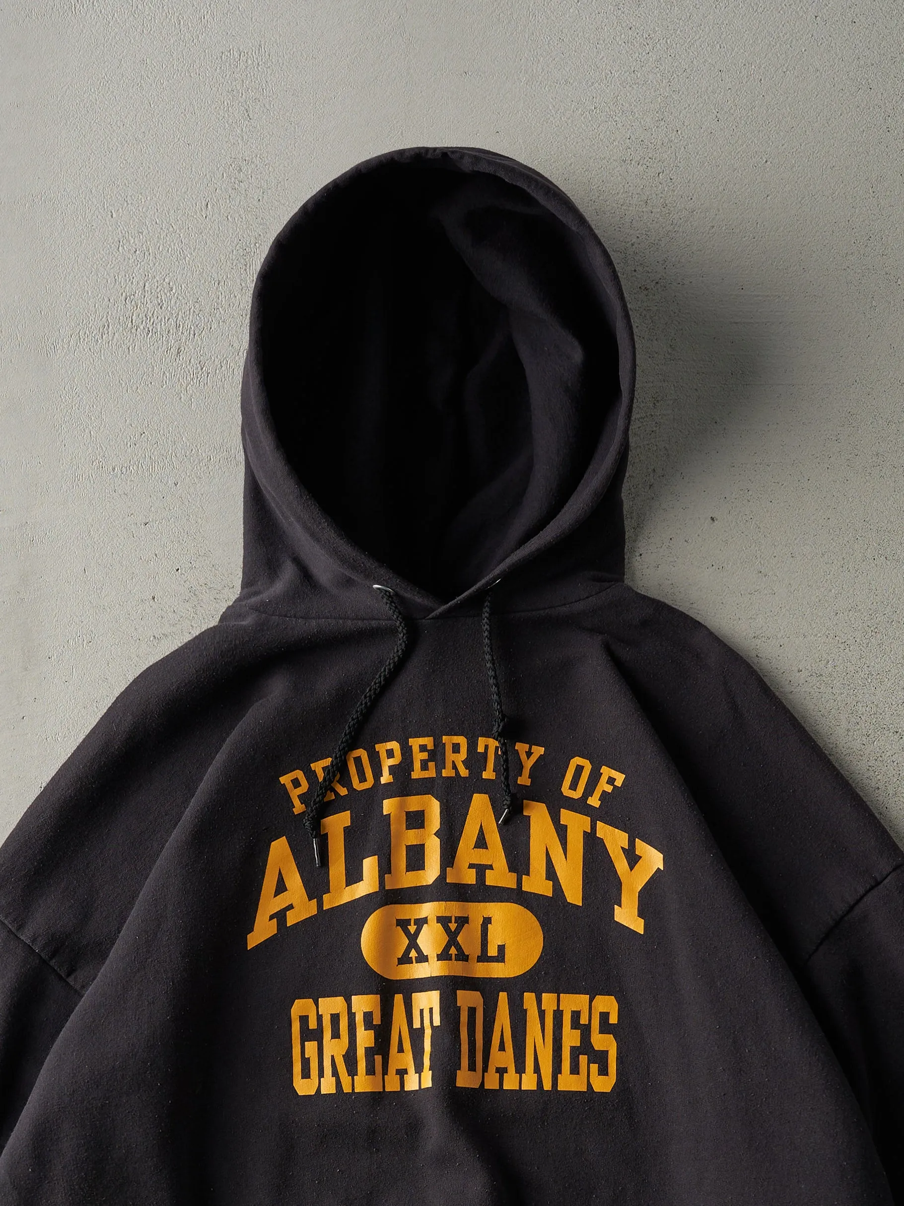 Vintage Y2K Black Albany Great Danes Hoodie (XXL) sold by Rebalance Vintage product image thumbnail 2