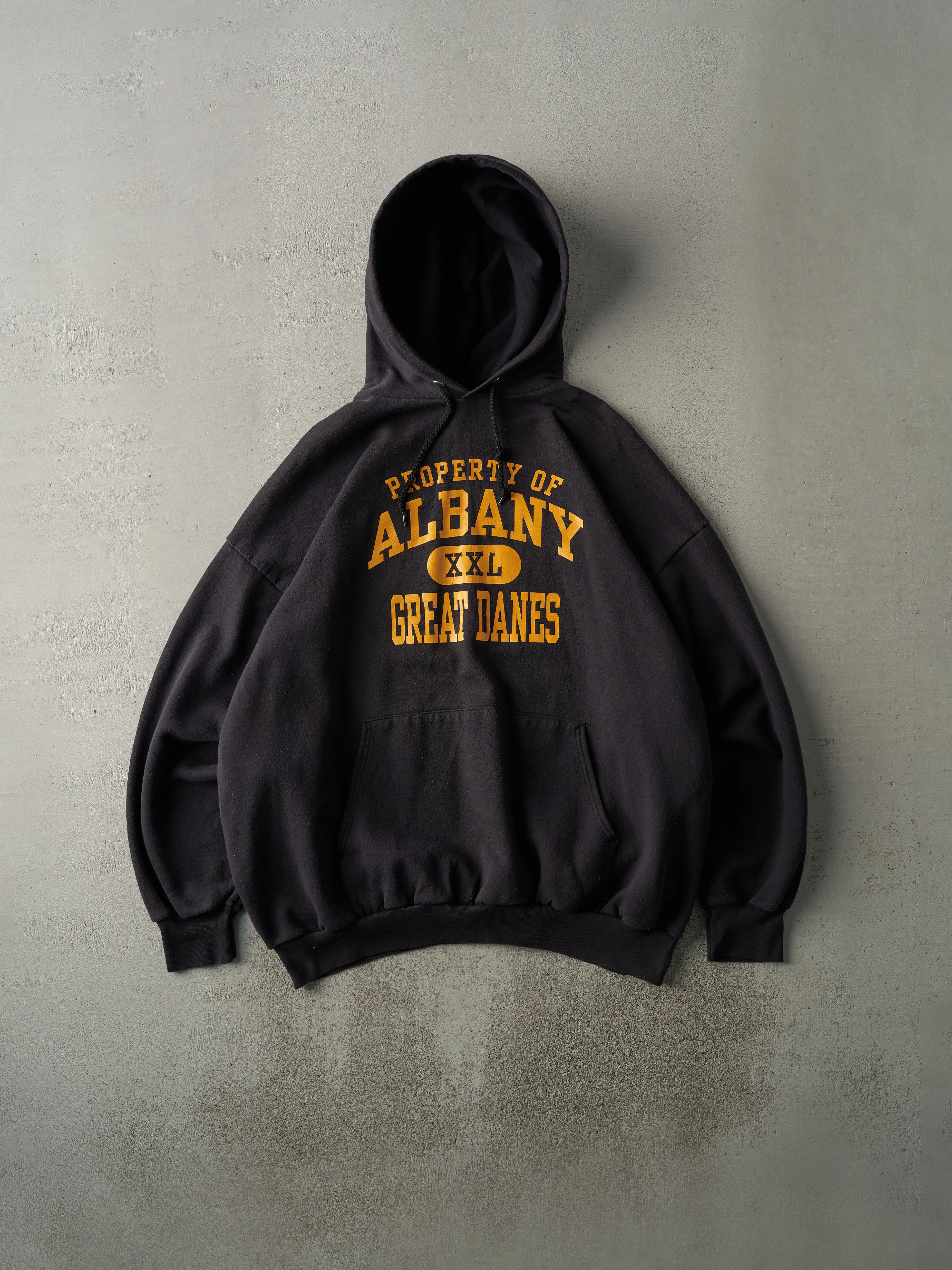 Vintage Y2K Black Albany Great Danes Hoodie (XXL) sold by Rebalance Vintage
