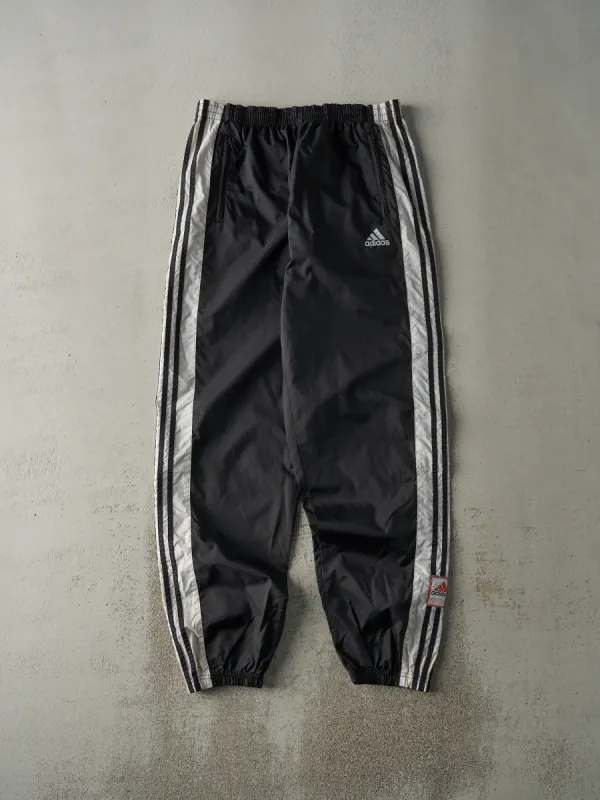 Vintage 90s Black Adidas Tear Away Track Pants (34x32) sold by Rebalance Vintage