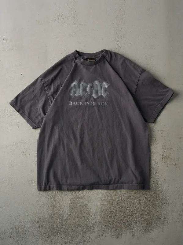 Vintage 06' Charcoal Grey ACDC Back in Black Tee (L) sold by Rebalance Vintage