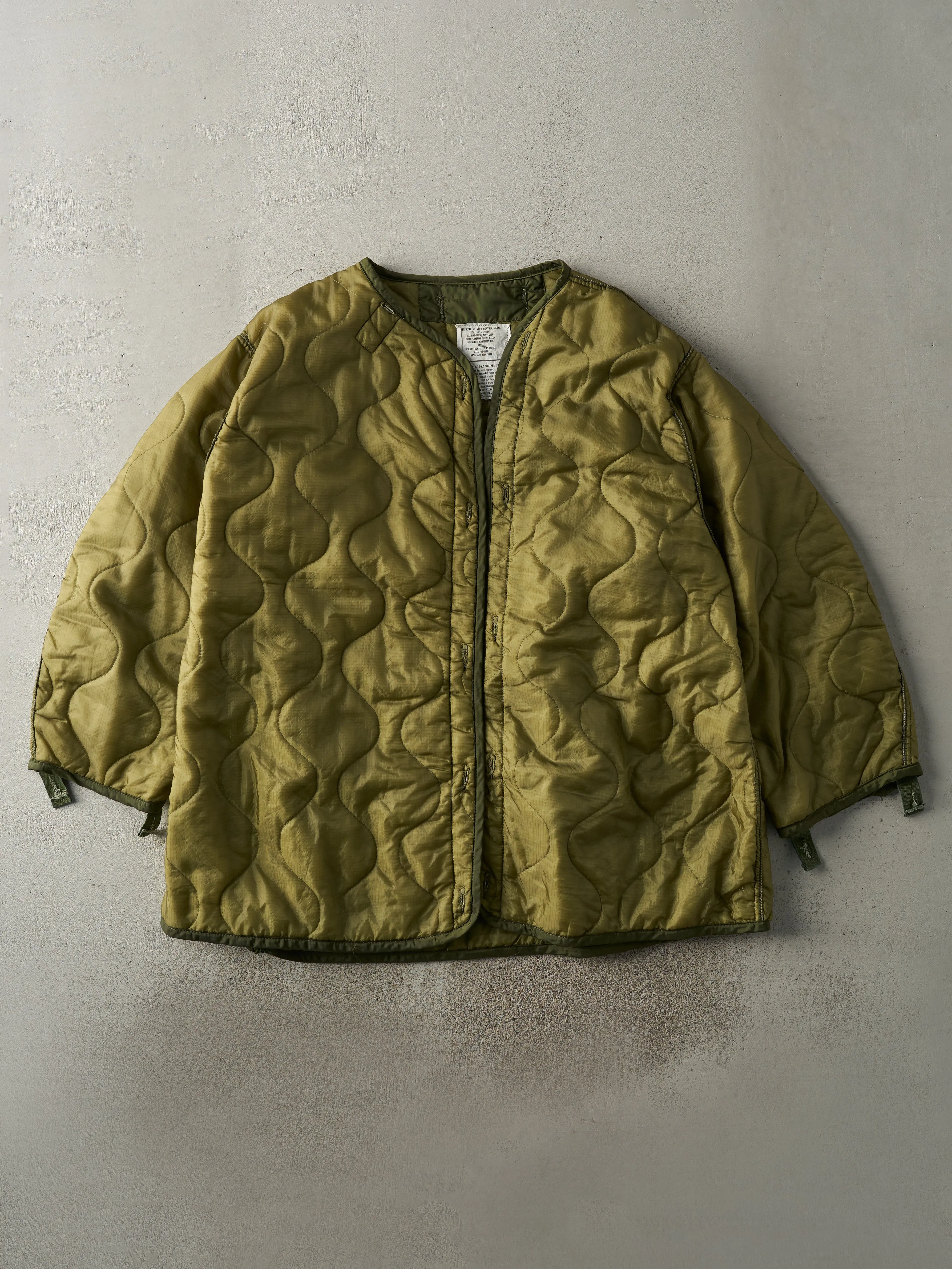 Vintage 90s Army Green Liner Jacket (XXL/XXXL) sold by Rebalance Vintage