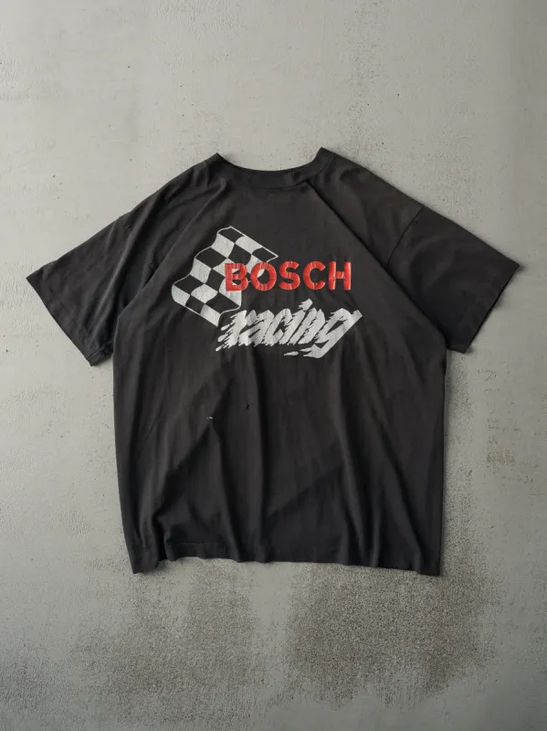 Vintage 90s Black Bosch Racing Single Stitch Tee (L) sold by Rebalance Vintage