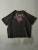 Vintage 00' Sun Faded Black The Broken Spoke Saloon Bike Rally Tee (XXL) sold by Rebalance Vintage