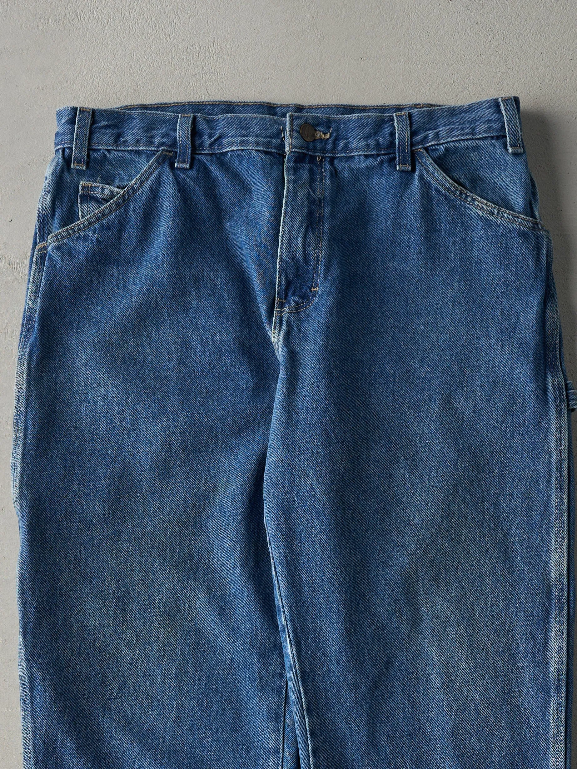 Vintage 90s Mid Wash Dickies Carpenter Jeans (35x29) sold by Rebalance Vintage product image thumbnail 3