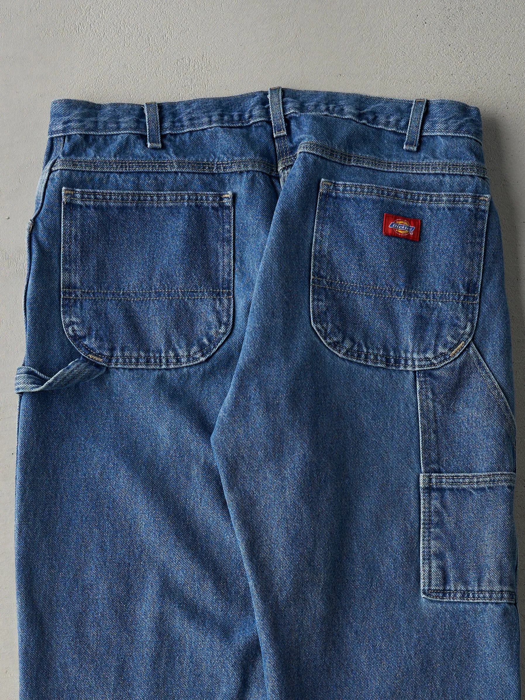 Vintage 90s Mid Wash Dickies Carpenter Jeans (35x29) sold by Rebalance Vintage product image thumbnail 4