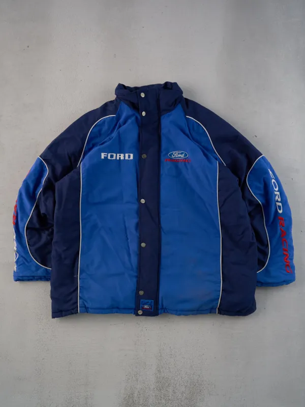 Vintage Y2k Royal Blue Ford Racing Jacket (XL/XXL) sold by Rebalance Vintage