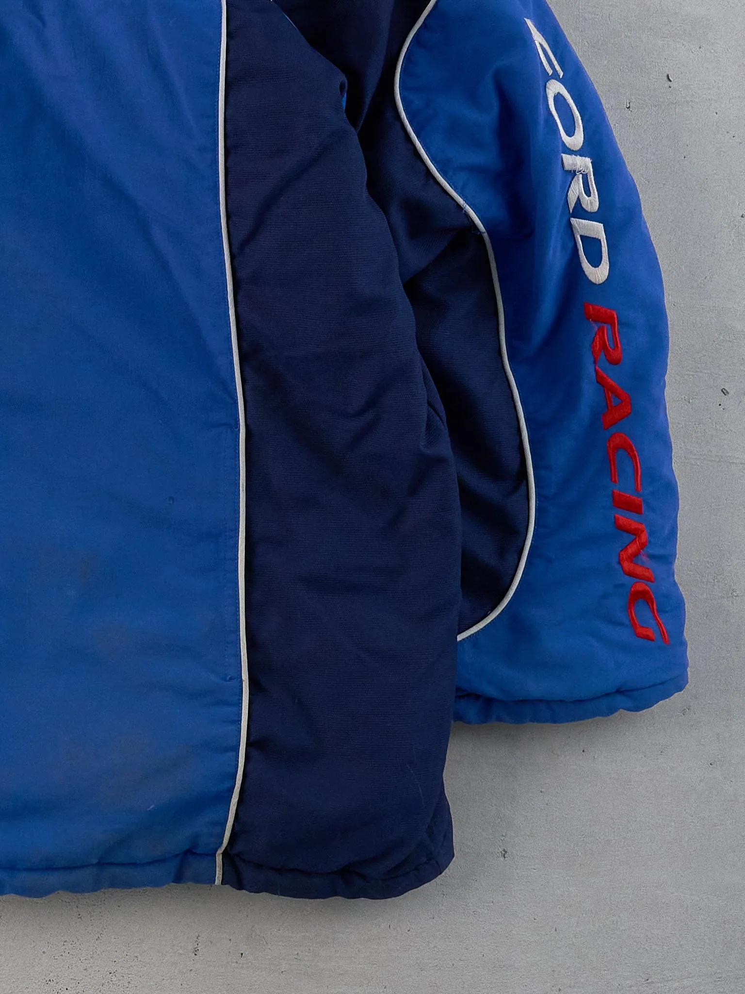 Vintage Y2k Royal Blue Ford Racing Jacket (XL/XXL) sold by Rebalance Vintage product image thumbnail 5