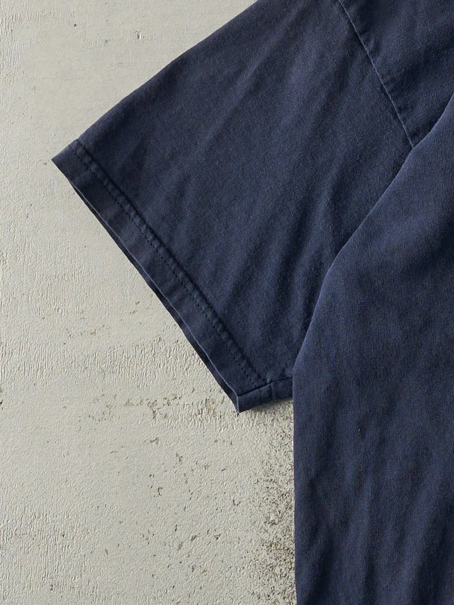 Vintage Y2K Navy Blue Embroidered Orange County Choppers Tee (M) sold by Rebalance Vintage product image thumbnail 3