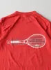 Vintage 87' Red Adidas Grand Prix Tennis Single Stitch Tee (S) sold by Rebalance Vintage