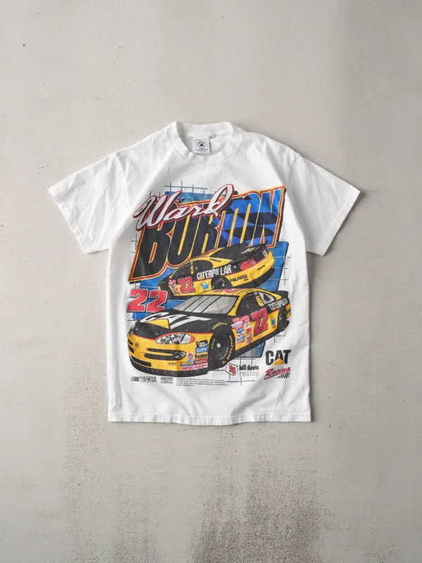 Vintage 01' White Ward Burton Nascar Racing Tee (S) sold by Rebalance Vintage