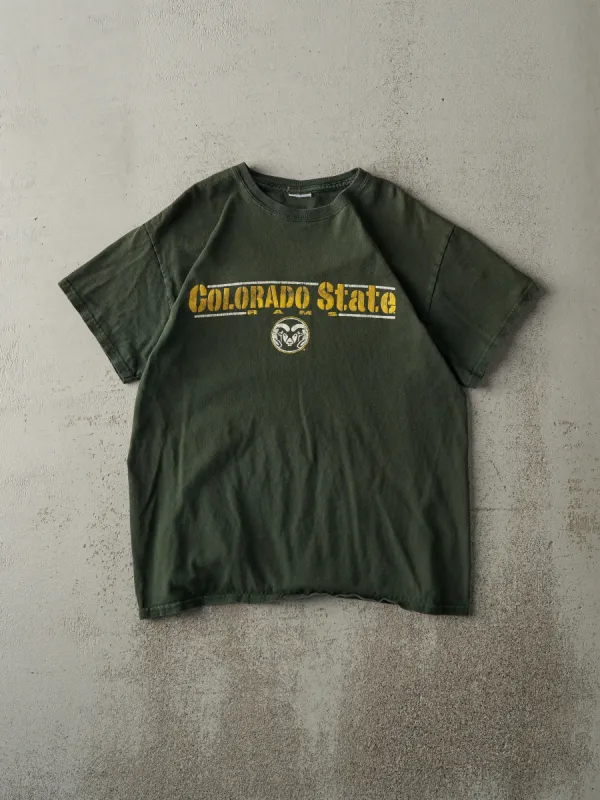Vintage Y2K Forest Green Colorado State Rams Tee (S) sold by Rebalance Vintage