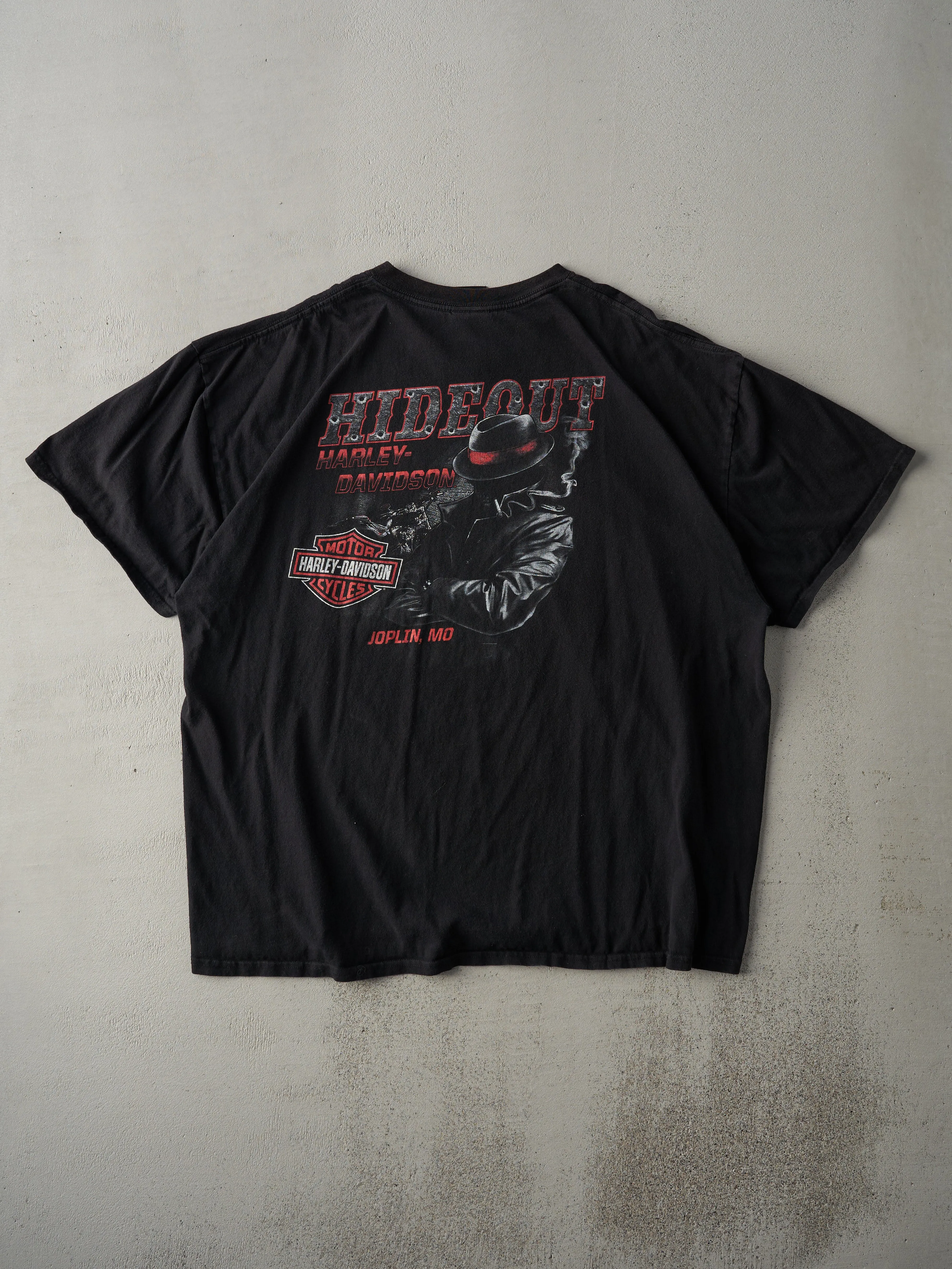 17' Black Harley Davidson Joplin, Missouri V Neck Tee (XXL) sold by Rebalance Vintage product image thumbnail 2