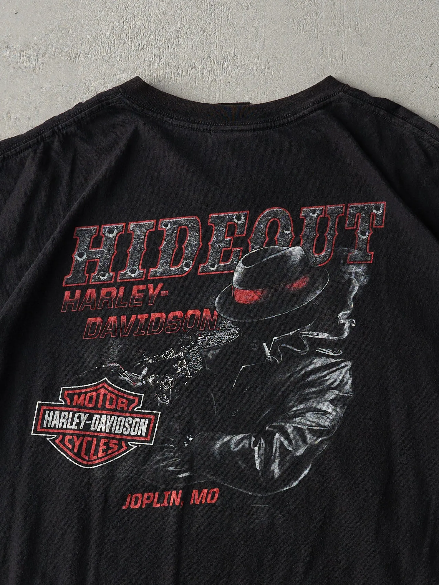 17' Black Harley Davidson Joplin, Missouri V Neck Tee (XXL) sold by Rebalance Vintage product image thumbnail 4
