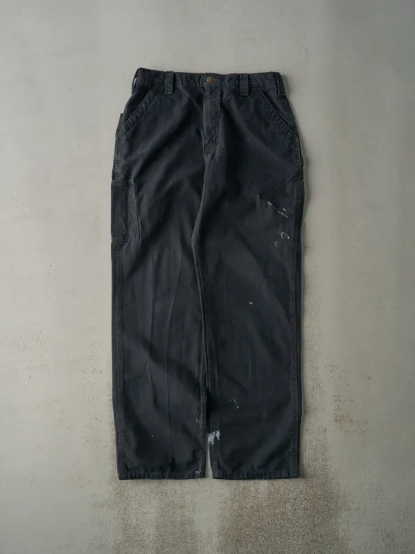 Vintage Y2K Black Carhartt Light Weight Carpenter Pants (33x33.5) sold by Rebalance Vintage