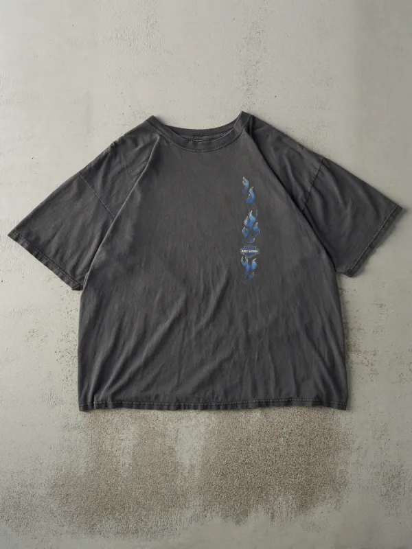 Vintage 02' Faded Black Delta & Langley BC Canada Harley Davidson Tee (XL/XXL) sold by Rebalance Vintage