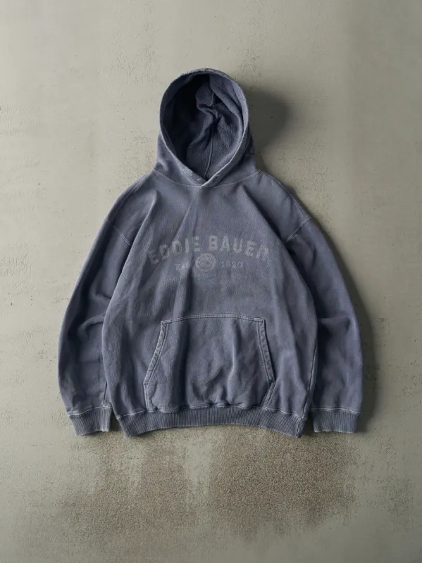 Vintage 90s Washed Blue Eddie Bauer Hoodie (M) made by Rebalance Vintage