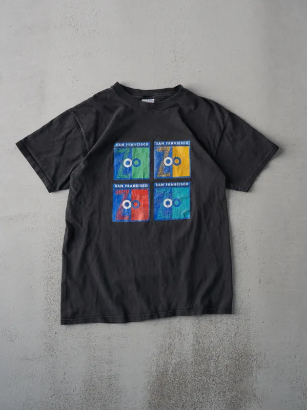 Vintage 90s Black San Francisco Zoo Tee (S) sold by Rebalance Vintage