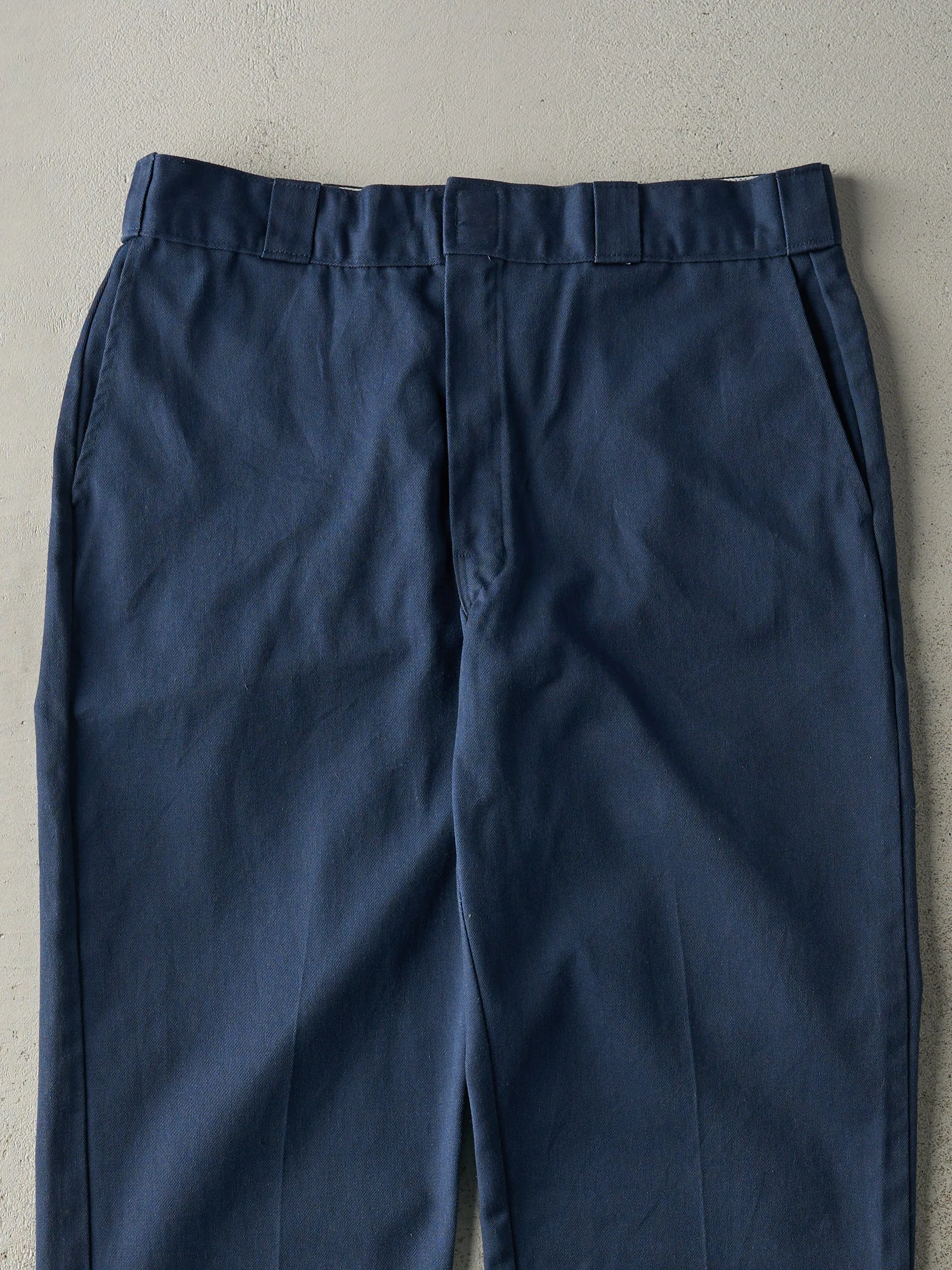 Vintage 90s Navy Blue Dickies Work Pants (34x30.5) sold by Rebalance Vintage product image thumbnail 3