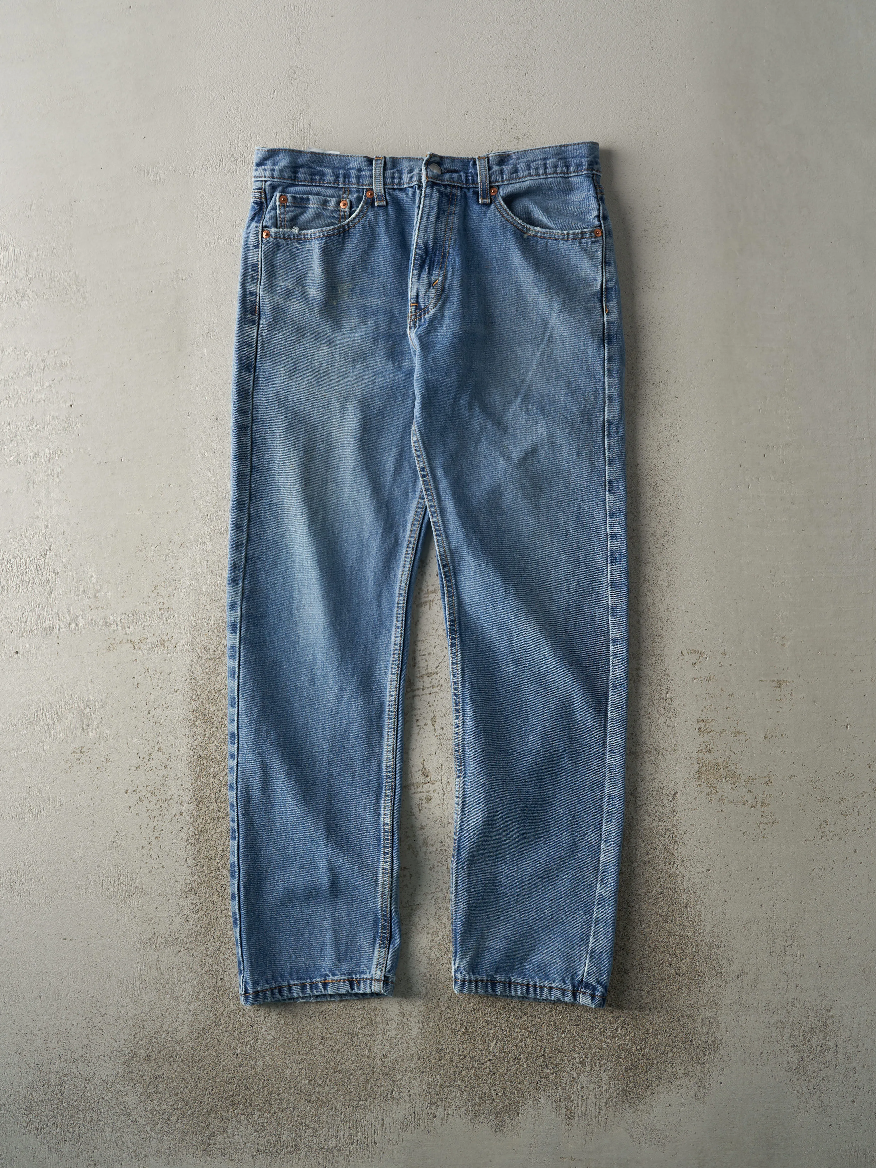 Vintage Y2K Mid Wash Levi's 505 Jeans (33.5x31) sold by Rebalance Vintage