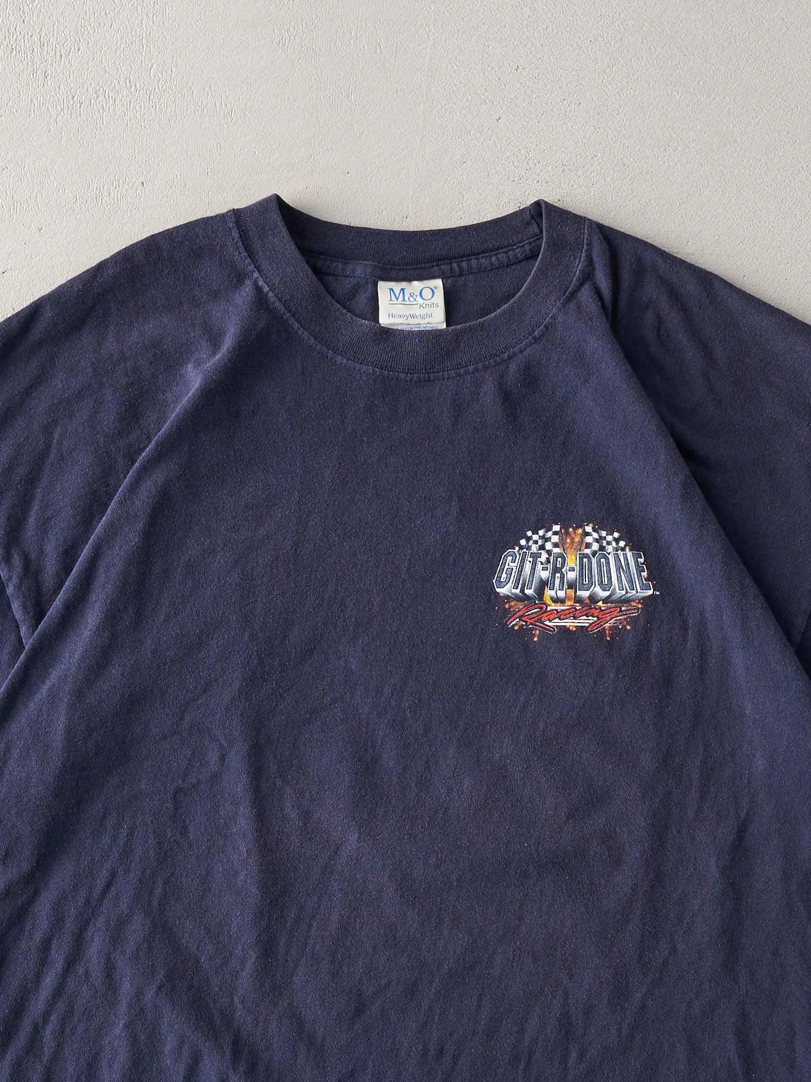 Vintage Navy Larry the Cable Guy Git-R-Done Racing Tee (L) sold by Rebalance Vintage product image thumbnail 3