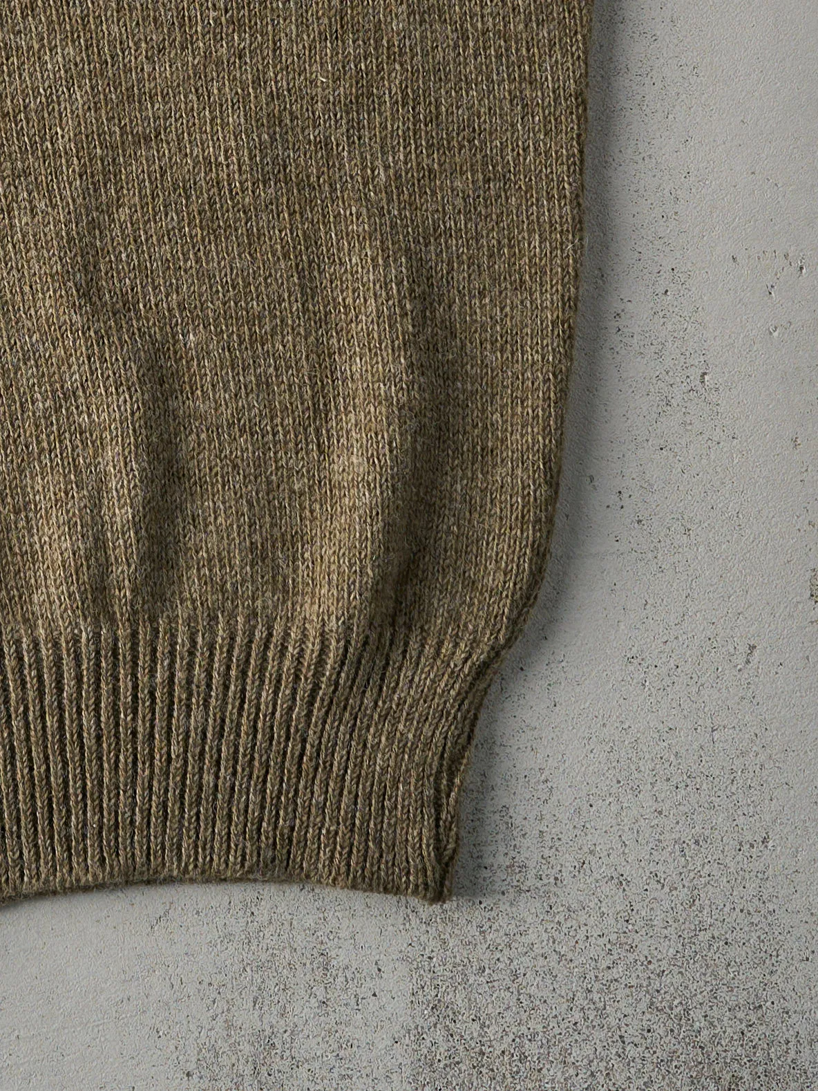 Vintage 90s Brown Avant Garde Knit Sweater Vest (M) sold by Rebalance Vintage product image thumbnail 3